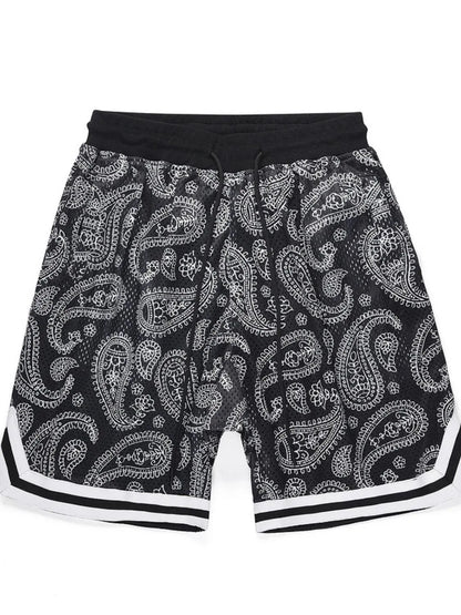 Men's Drawstring Printed Shorts Carauana Store