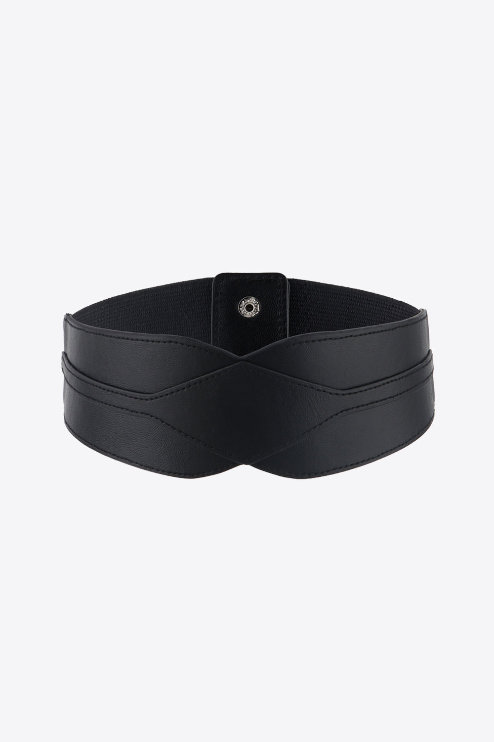Elastic Wide PU Belt Carauana Store