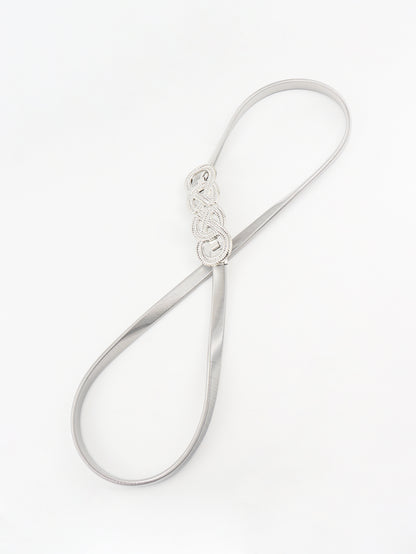 Knot Buckle Metal Belt Carauana Store