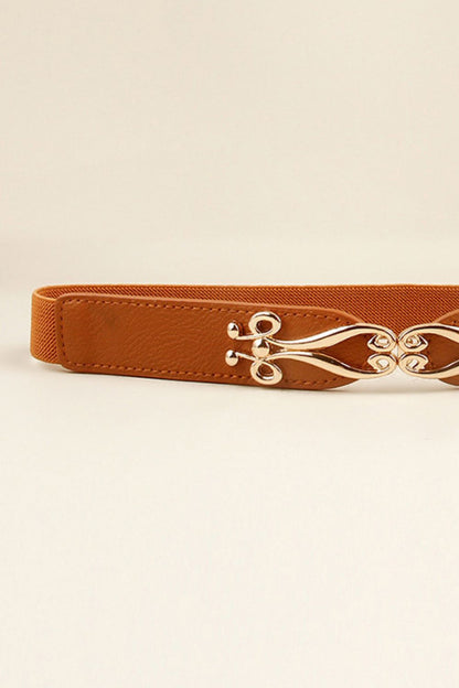 Alloy Buckle Elastic Belt Carauana Store