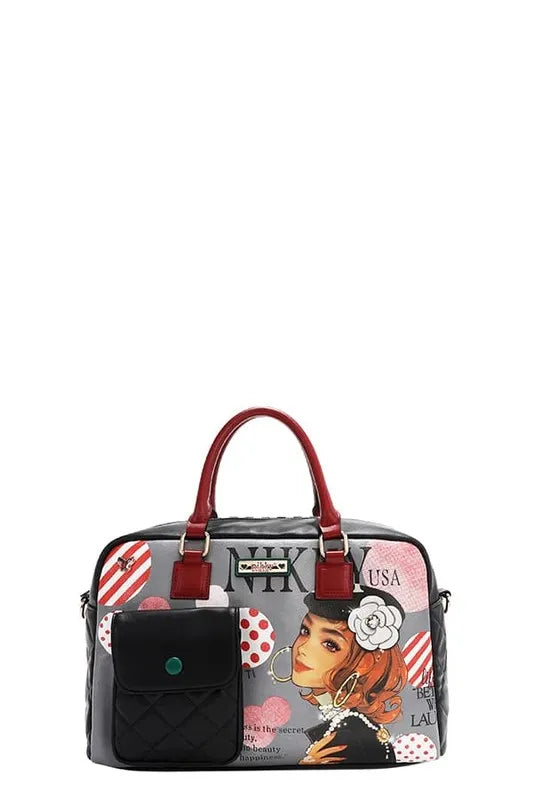 Nicole Lee USA Eco-Leather Boston Bag Carauana Store