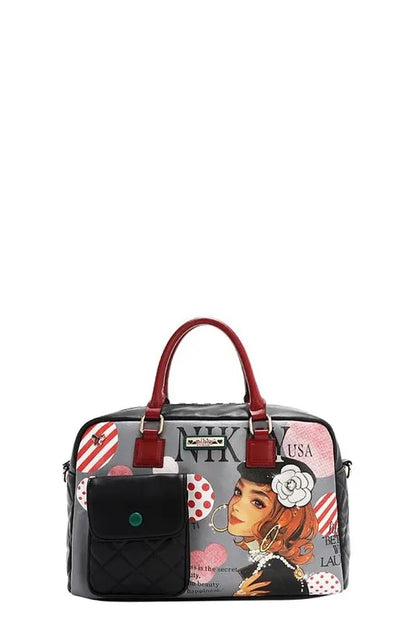 Nicole Lee USA Eco-Leather Boston Bag Carauana Store