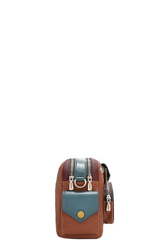 Nicole Lee USA Multi Pocket Messenger Bag Carauana Store