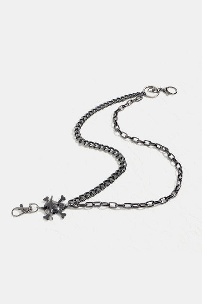 Treasure Point Shape Double Layer Alloy Belt Carauana Store