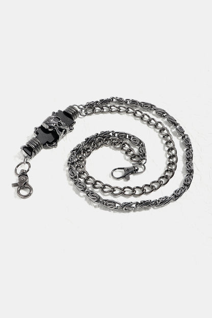 Double Layer Alloy Chain Belt Carauana Store