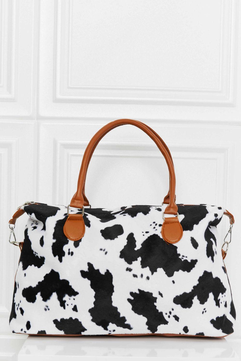 Animal Print Brushed Weekender Bag Carauana Store