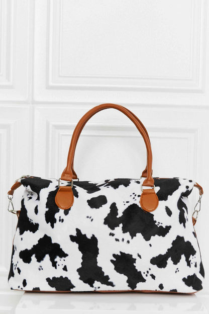 Animal Print Brushed Weekender Bag Carauana Store