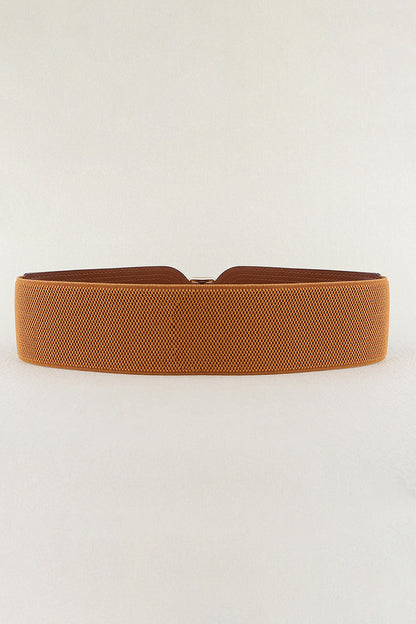 Elastic Wide PU Belt Carauana Store