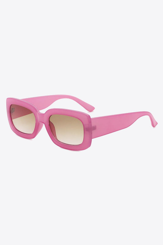 Polycarbonate Frame Rectangle Sunglasses Carauana Store