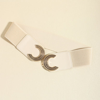 Double C Buckle Elastic Belt Carauana Store
