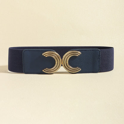 Double C Buckle Elastic Belt Carauana Store