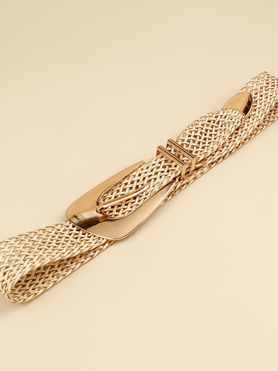 Irregular Buckle Braid Belt Carauana Store