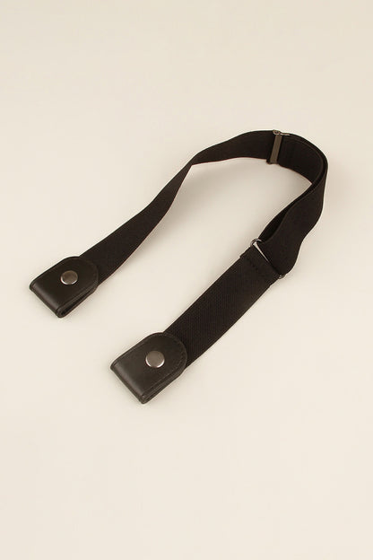 PU Elastic Snap Closure Belt Carauana Store