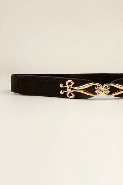 Alloy Buckle Elastic Belt Carauana Store