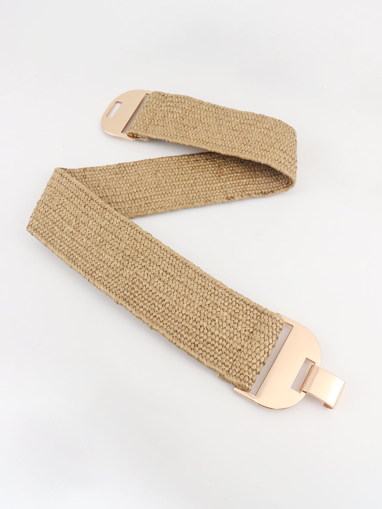 Alloy Buckle Elastic Belt Carauana Store