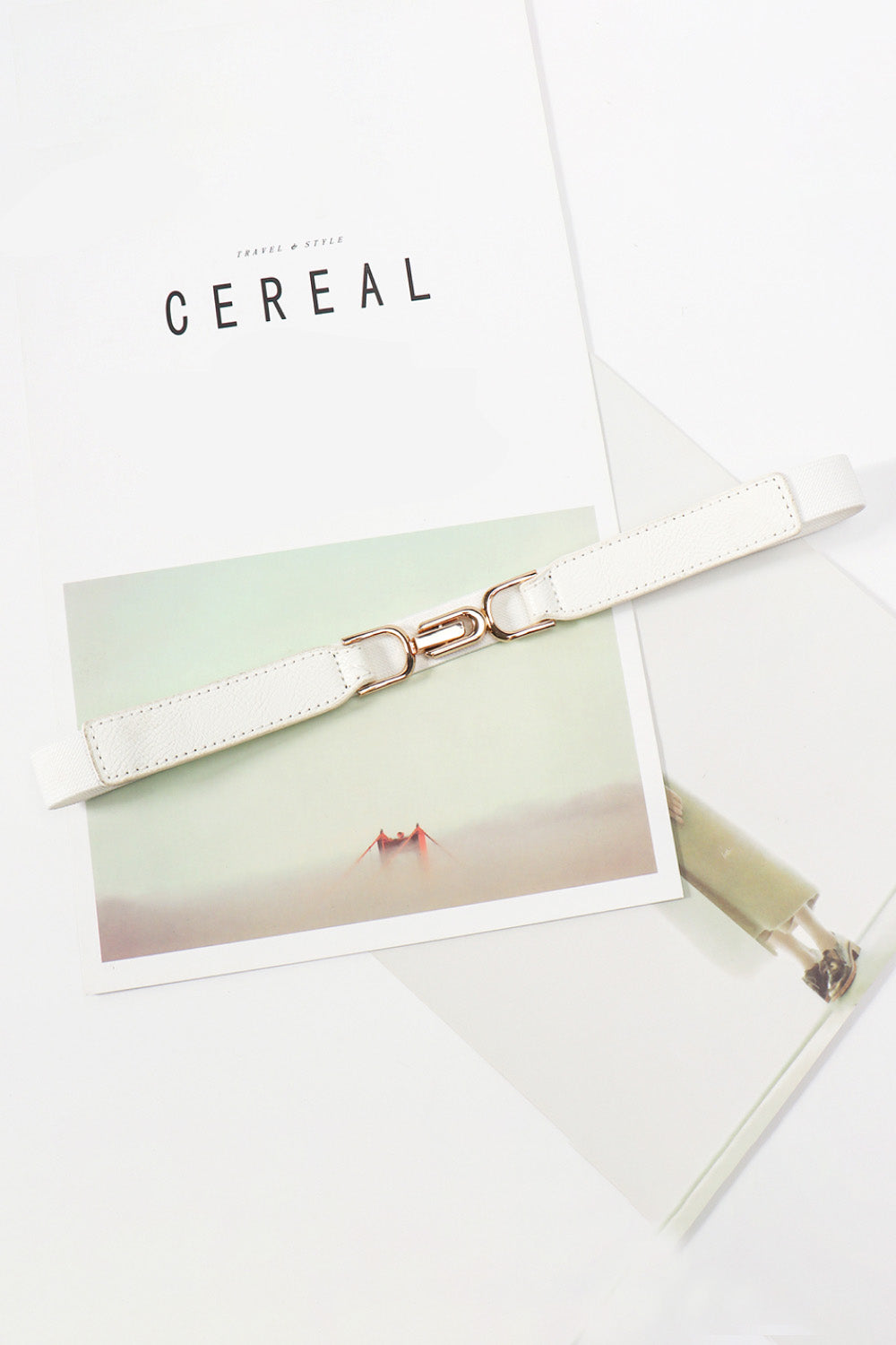 Alloy Buckle Elastic Belt Carauana Store