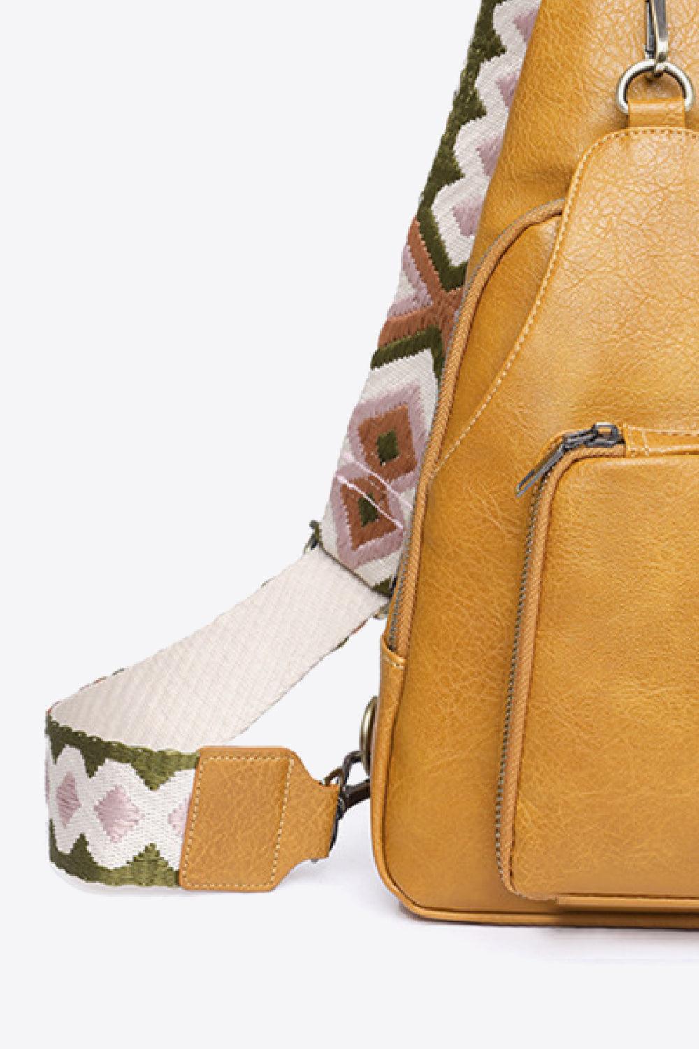 Adored Take A Trip PU Leather Sling Bag Carauana Store