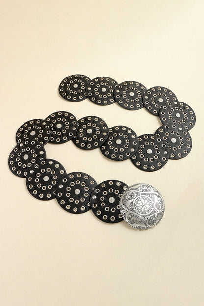 Vintage PU Leather Wide Belt Carauana Store