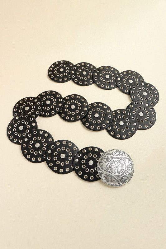 Vintage PU Leather Wide Belt Carauana Store