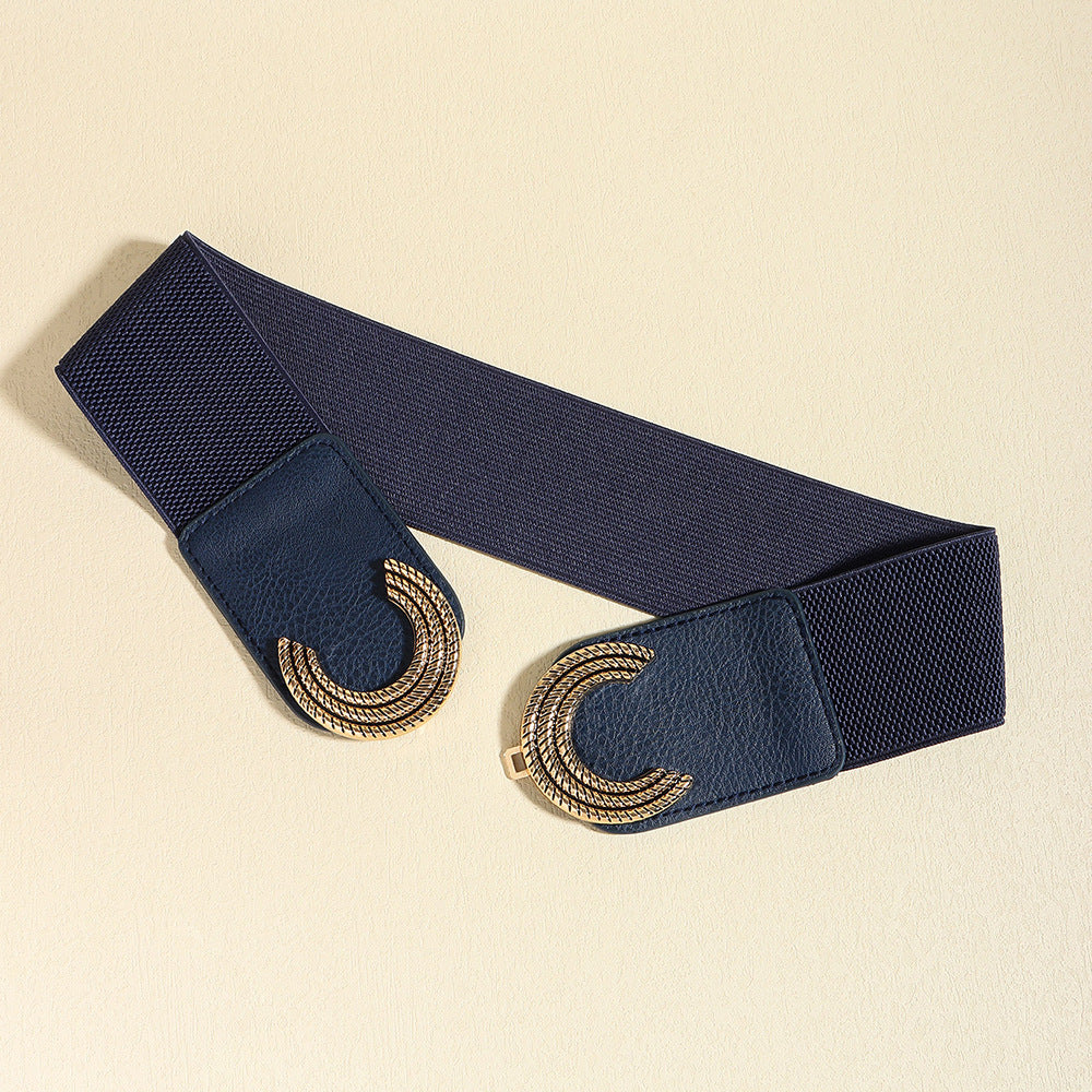 Double C Buckle Elastic Belt Carauana Store