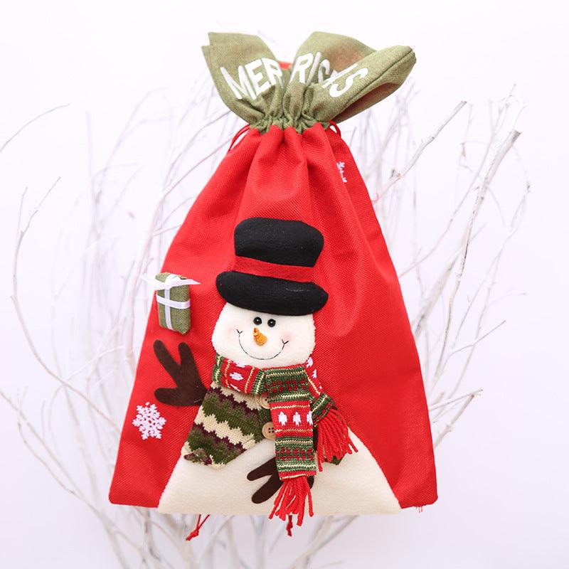 Drawstring Christmas Gift Bag Carauana Store