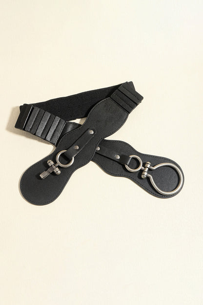 PU Leather Zinc Alloy Buckle Belt Carauana Store