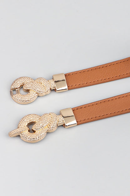 Zinc Alloy Buckle PU Leather Belt Carauana Store