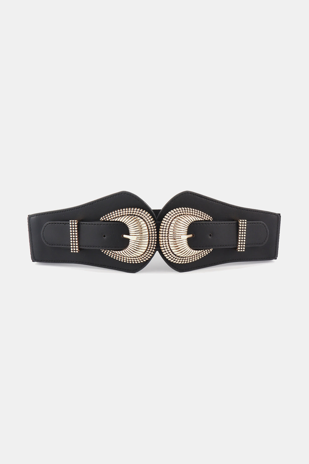 Shell Double Buckle Elastic Wide Belt Carauana Store