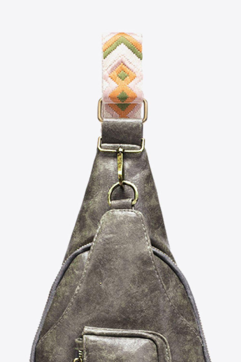 All The Feels PU Leather Sling Bag Carauana Store