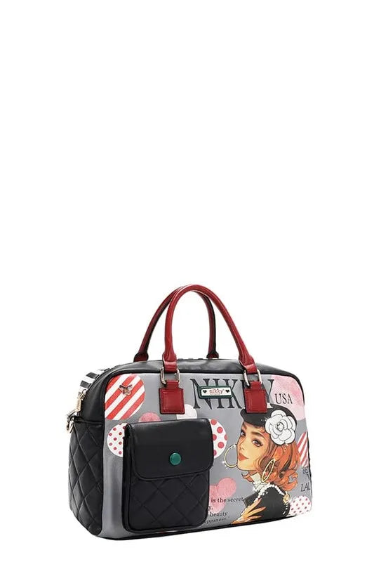 Nicole Lee USA Eco-Leather Boston Bag Carauana Store