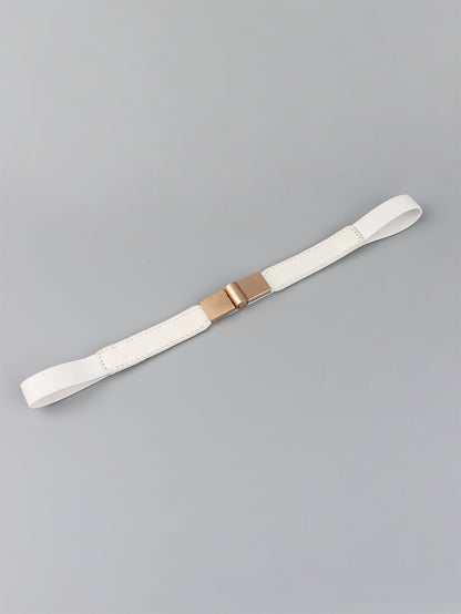 PU Elastic Skinny Belt Carauana Store