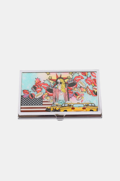 Nicole Lee USA Printed Business Card Case Carauana Store