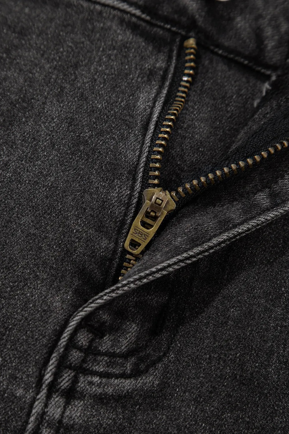 Raw Hem High Waist Denim Shorts Carauana Store