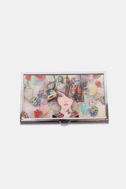 Nicole Lee USA Printed Business Card Case Carauana Store