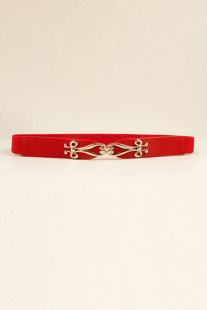 Alloy Buckle Elastic Belt Carauana Store