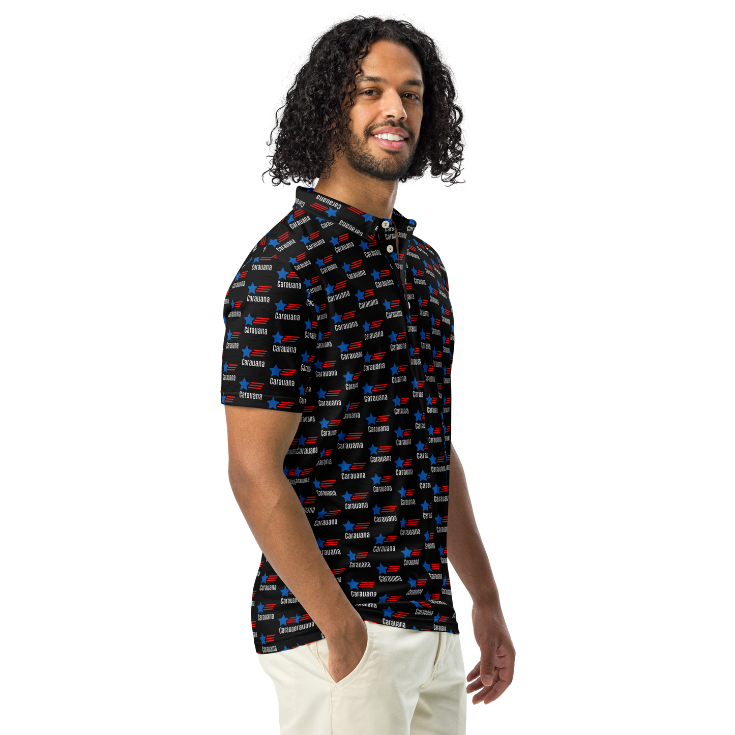 Men’s slim fit CaRaUaNa Polo USA Carauana Store