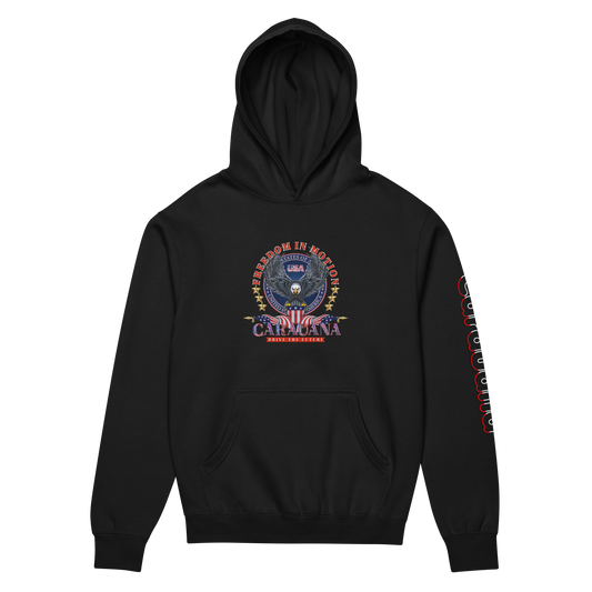 CaRaUaNa Unisex Hoodie Black Cotton - CaRaUaNa Fashion