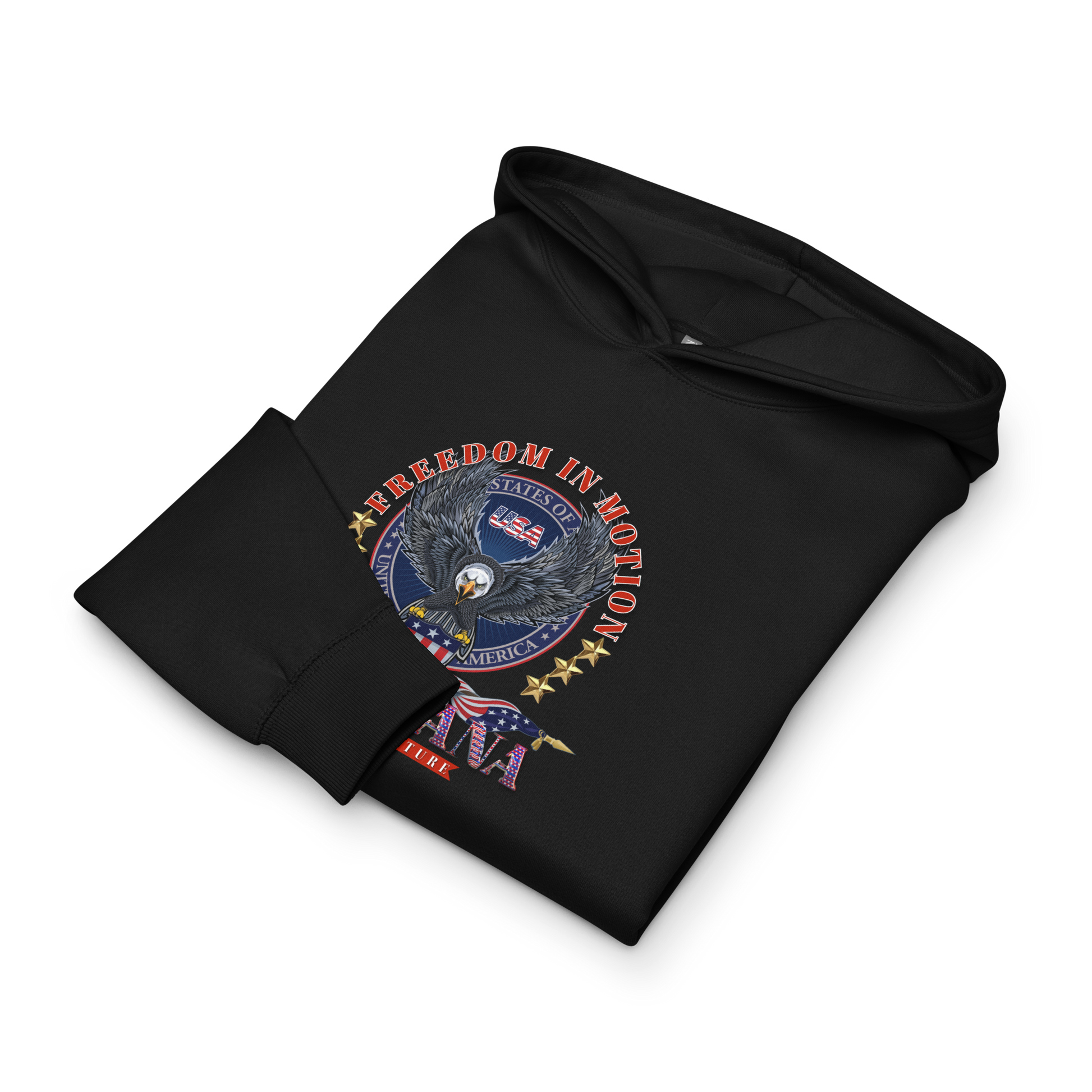 CaRaUaNa Unisex Hoodie Black Cotton - CaRaUaNa Fashion