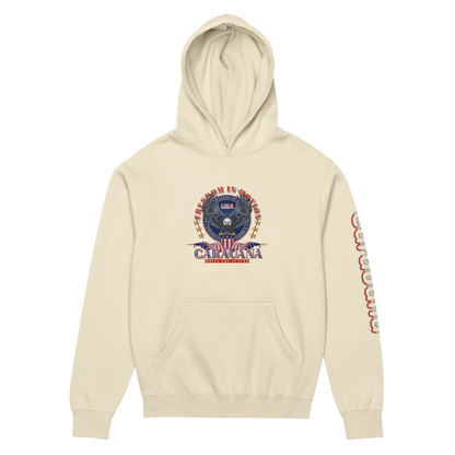 CaRaUaNa unisex hoodie Beige cotton - CaRaUaNa Fashion