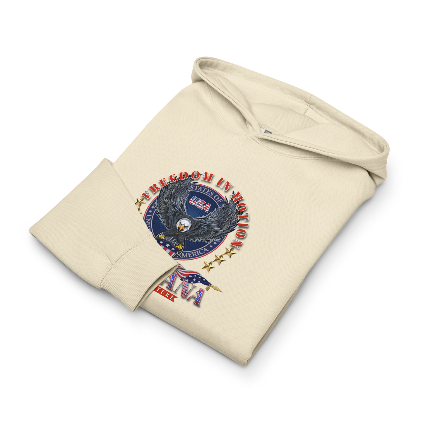 CaRaUaNa unisex hoodie Beige cotton - CaRaUaNa Fashion