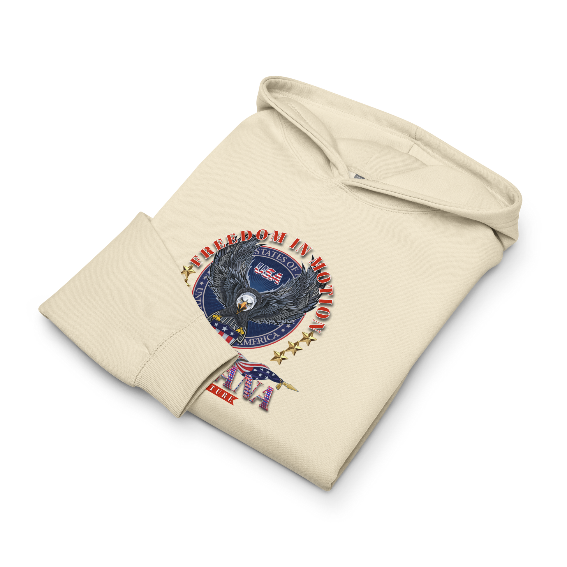 CaRaUaNa unisex hoodie Beige cotton - CaRaUaNa Fashion