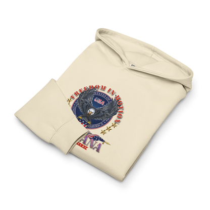 CaRaUaNa unisex hoodie Beige cotton - CaRaUaNa Fashion