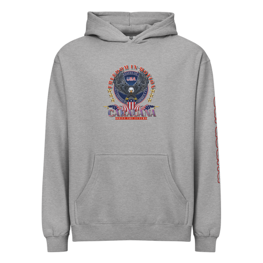 CaRaUaNa unisex hoodie Grey Cotton - CaRaUaNa Fashion
