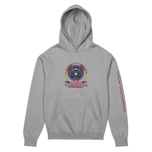CaRaUaNa unisex hoodie Grey Cotton - CaRaUaNa Fashion