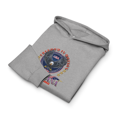 CaRaUaNa unisex hoodie Grey Cotton - CaRaUaNa Fashion