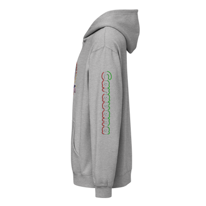 CaRaUaNa unisex hoodie Grey Cotton - CaRaUaNa Fashion