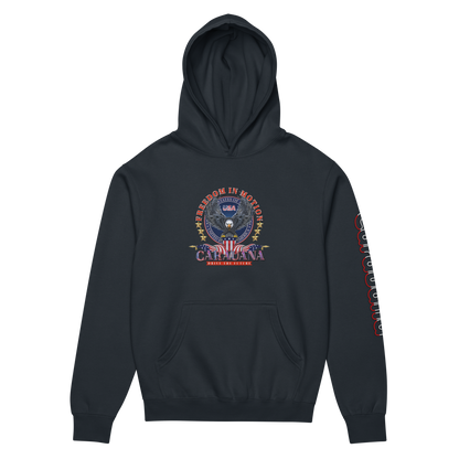 CaRaUaNa Unisex Hoodie Navy Cotton - CaRaUaNa Fashion