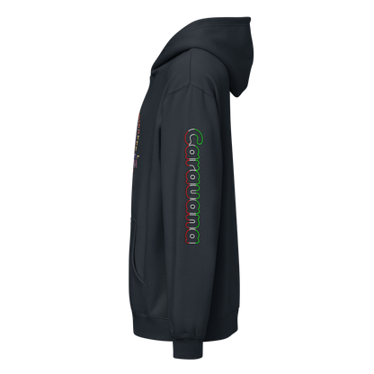 CaRaUaNa Unisex Hoodie Navy Cotton - CaRaUaNa Fashion