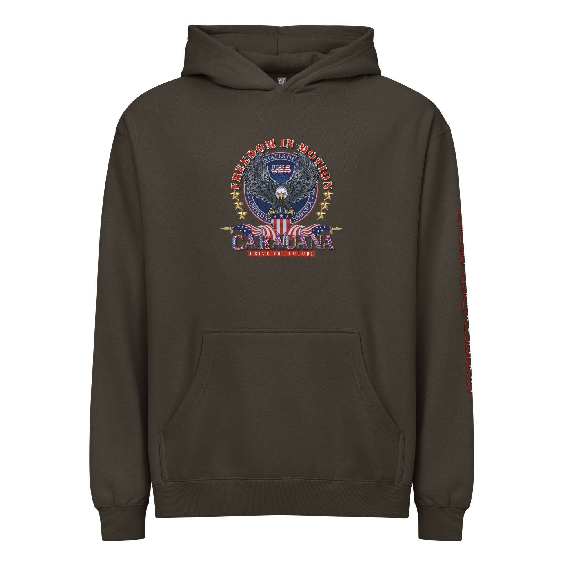 CaRaUaNa Unisex Hoodie Vintage Cotton - CaRaUaNa Fashion