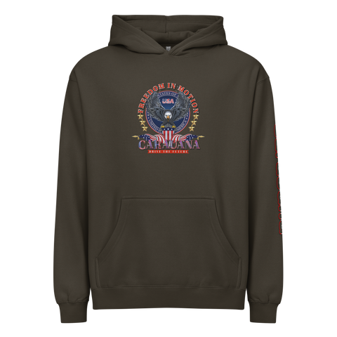 CaRaUaNa Unisex Hoodie Vintage Cotton